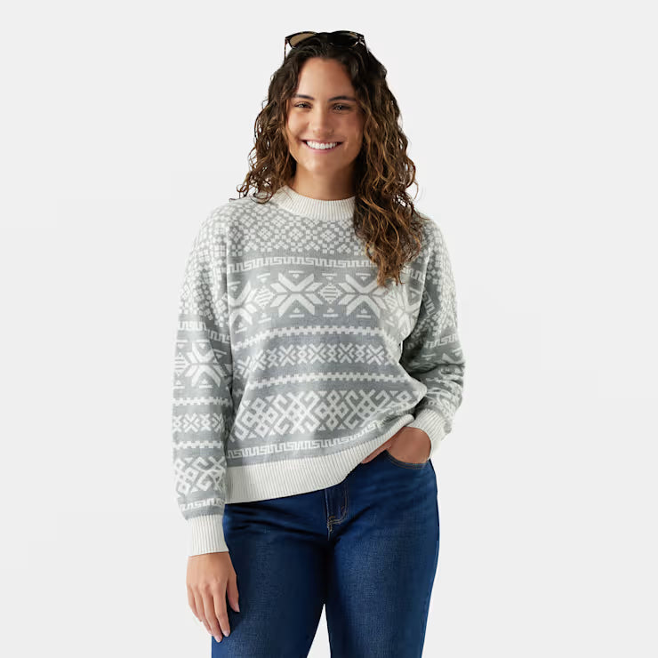 Smartwool Merino - Women's Edgewood Heritage Crew Sweater