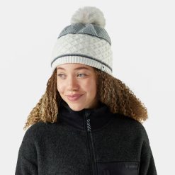 Smartwool Merino - Cable Knit Colorblock Pom Beanie