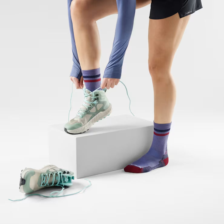 Smartwool Merino - Women's Hike Tube Stripe Crew Socks - Image 2