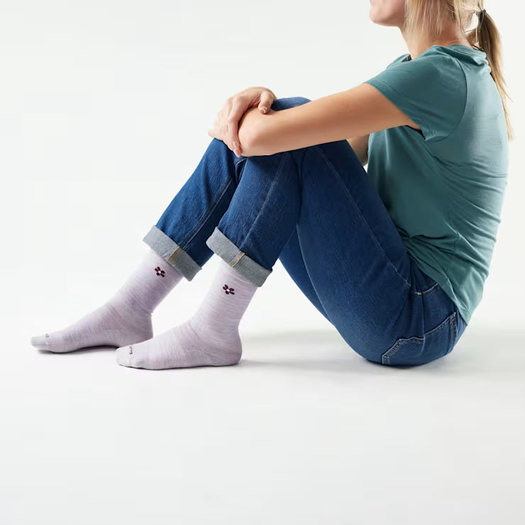 Smartwool Merino - Women's Everyday Groovy Bloom Crew Socks - Image 2