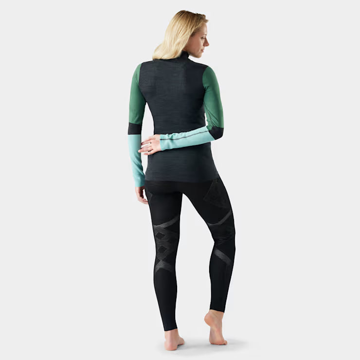 Smartwool Merino - Women's Intraknit? Thermal Merino Base Layer Colorblock 1/4 Zip - Image 2