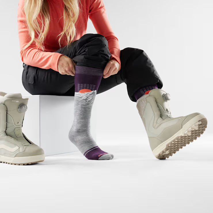 Smartwool Merino - Women's Snowboard Valley Sunset Over The Calf Socks - Image 2