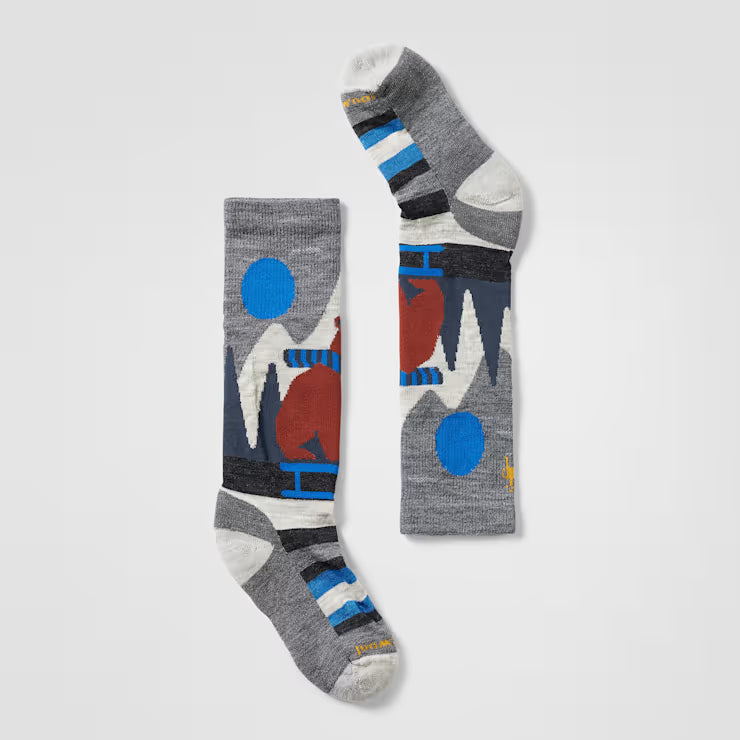 Smartwool Merino - Kids' Ski Sleigh Bear Over The Calf Socks