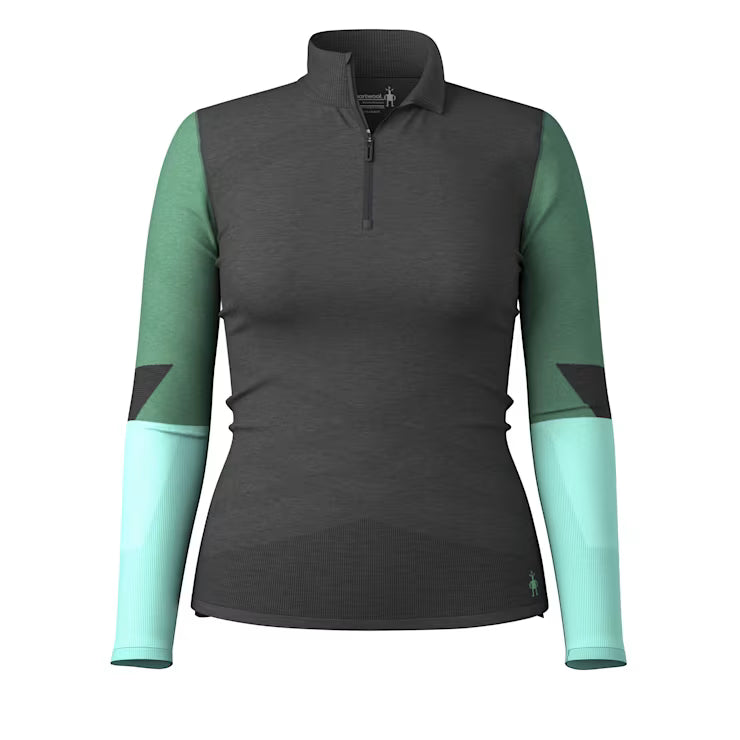 Smartwool Merino - Women's Intraknit? Thermal Merino Base Layer Colorblock 1/4 Zip - Image 4