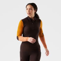 Smartwool Merino - Women's Intraknit? Thermal Merino Base Layer Colorblock 1/4 Zip