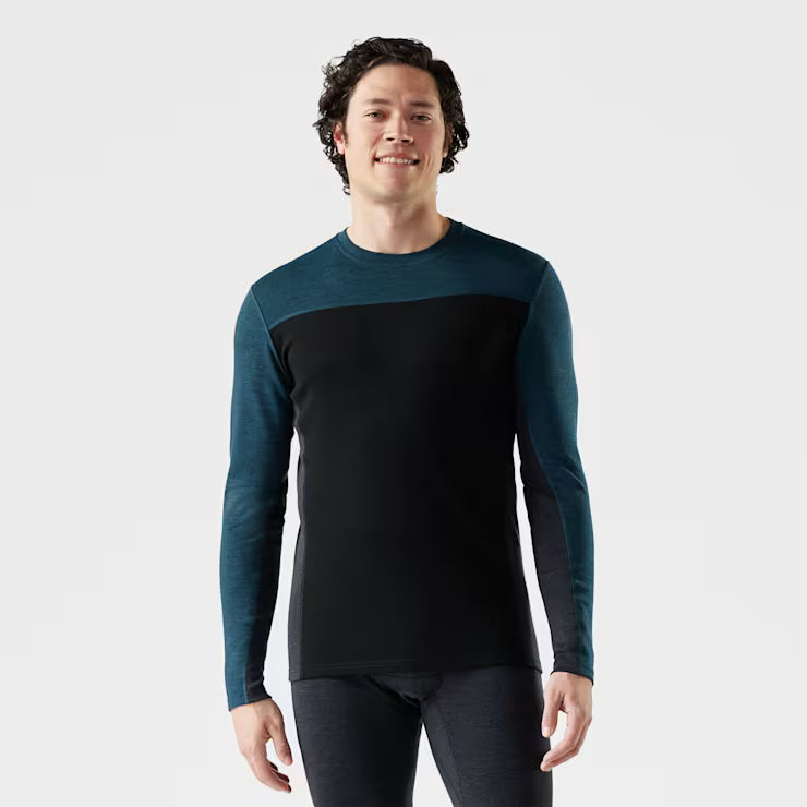 Smartwool Merino - Men's Classic Thermal Merino Base Layer Colorblock Crew