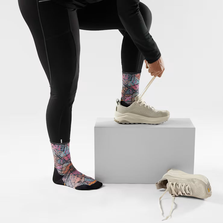 Smartwool Merino - Women's Trail Run Triangle Prism Print Crew Socks - Image 2