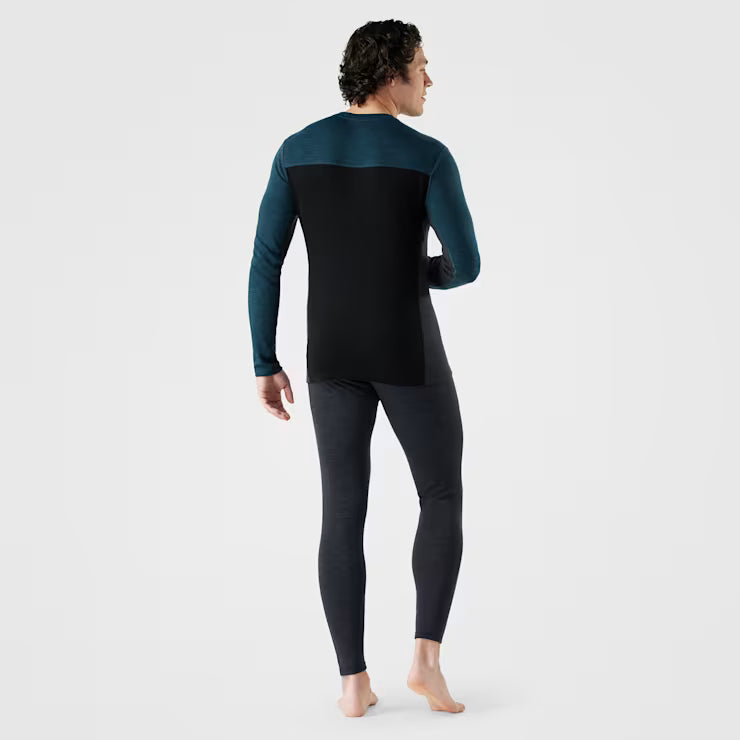 Smartwool Merino - Men's Classic Thermal Merino Base Layer Colorblock Crew - Image 3