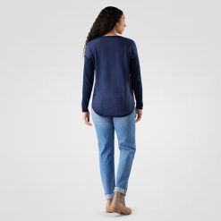 Alternative view of Smartwool Merino - Women's Shadow Pine Colorblock Crew Sweater