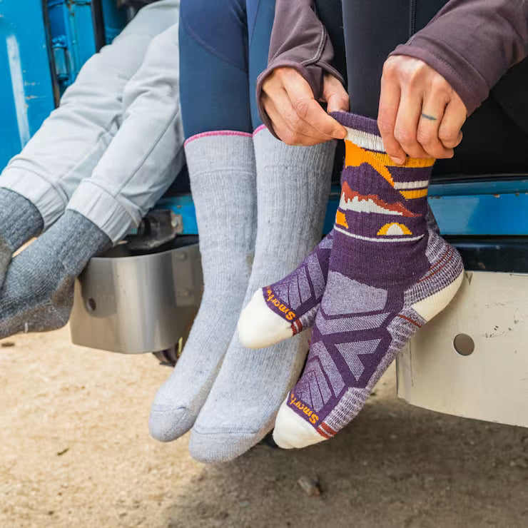 Smartwool Merino - Women's Hike Mountain Moon Crew Socks - Image 3