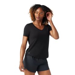 Smartwool Merino - Women's Active Ultralite V-Neck Short Sleeve