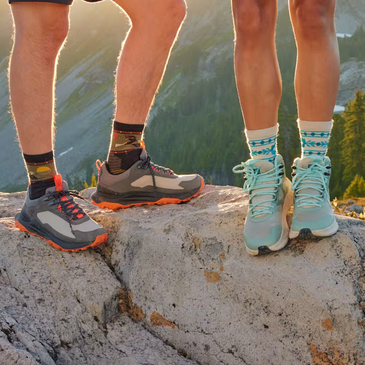 Smartwool Merino - Women's Hike Retro Floral Mid Crew Socks - Image 3