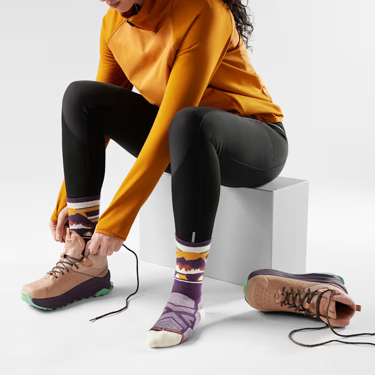 Smartwool Merino - Women's Hike Mountain Moon Crew Socks - Image 2