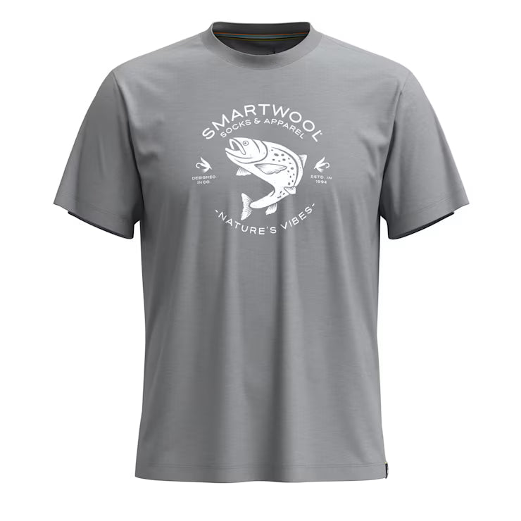 Smartwool Merino - Trout Fishing Short Sleeve Graphic Tee - Image 2