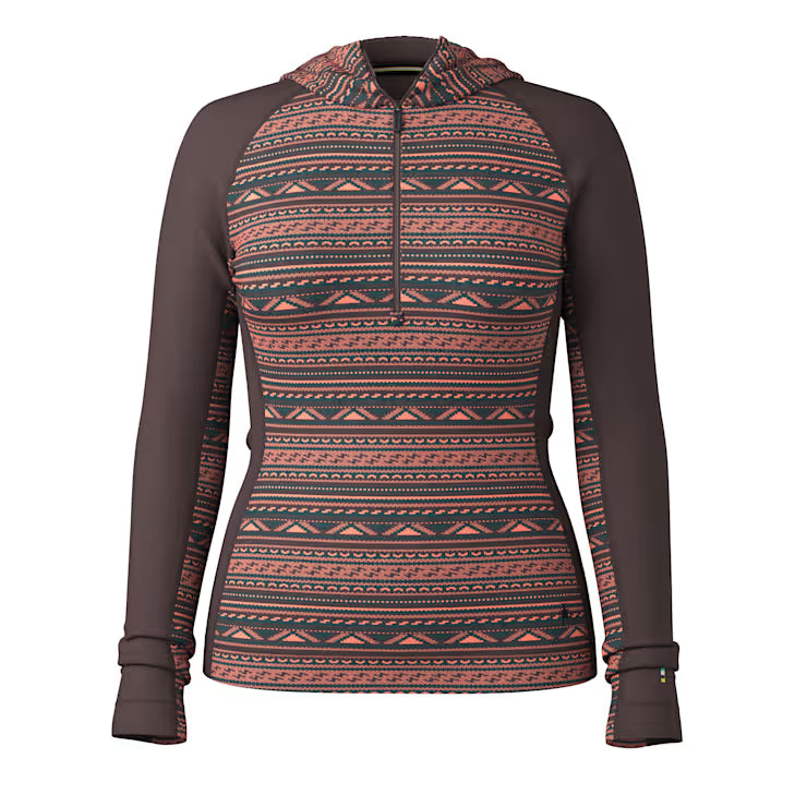 Smartwool Merino - Women's Classic Thermal Merino Base Layer 1/2 Zip Hoodie - Image 3