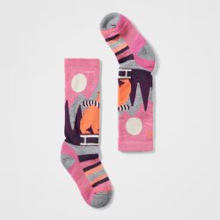 Smartwool Merino - Kids' Ski Sleigh Bear Over The Calf Socks