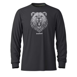 Alternative view of Smartwool Merino - Geometric Bear Long Sleeve Graphic Tee