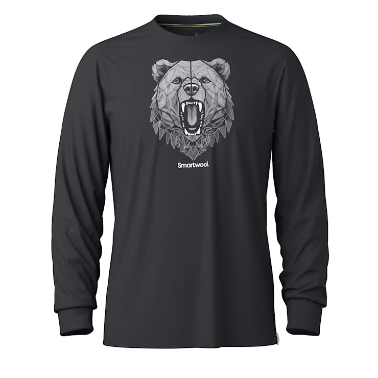 Smartwool Merino - Geometric Bear Long Sleeve Graphic Tee - Image 2