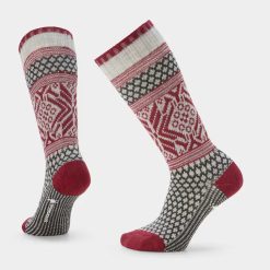 Smartwool Merino - Women's Everyday Cozy Popcorn Snowflake Crew Socks