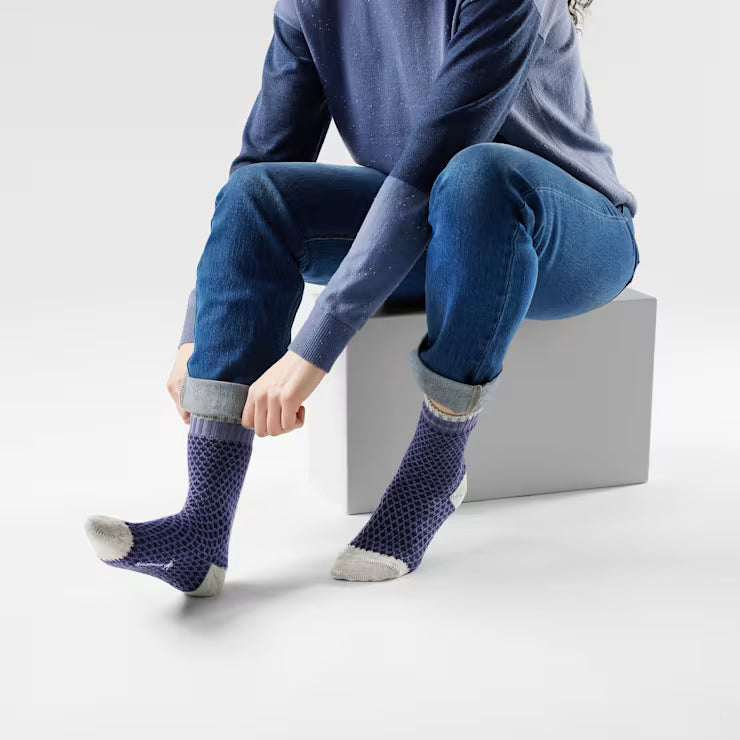 Smartwool Merino - Women's Everyday Cozy Popcorn Polka Dot Crew Socks - Image 2