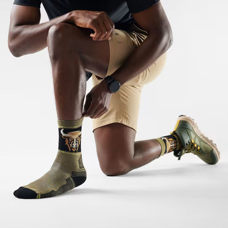 Smartwool Merino - Hike Bison Crew Socks - Image 2