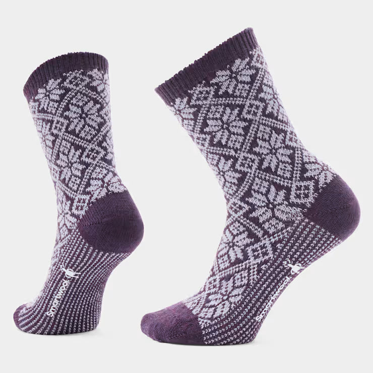 Smartwool Merino - Women's Everyday Cozy Traditional Snowflake Crew Socks