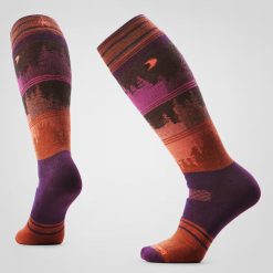 Smartwool Merino - Women's Snowboard Twilight Vista Over The Calf Socks