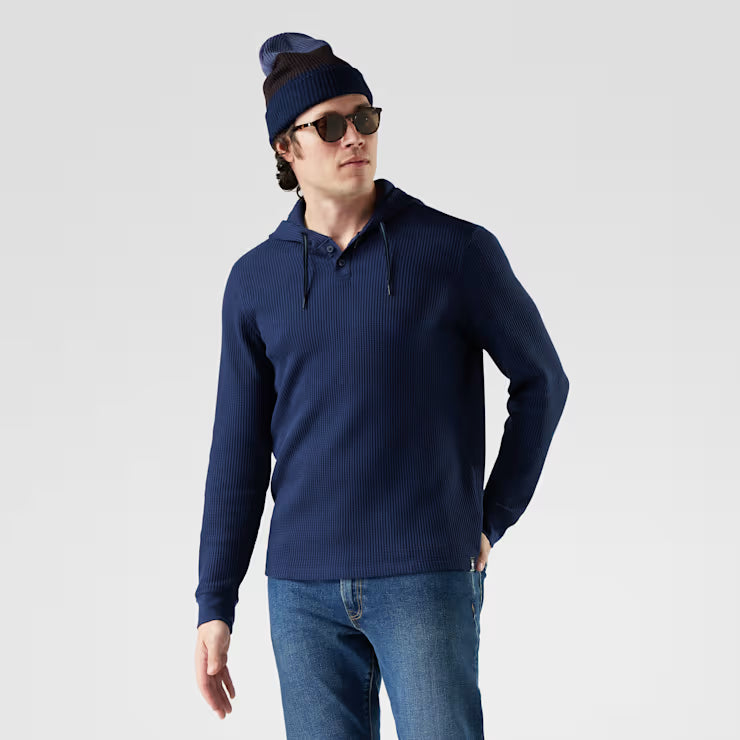 Smartwool Merino - Men's Waffle Henley Hoodie