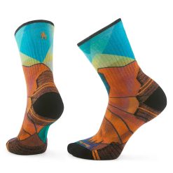 Smartwool Merino - Women's Hike Mountain Prism Print Crew Socks