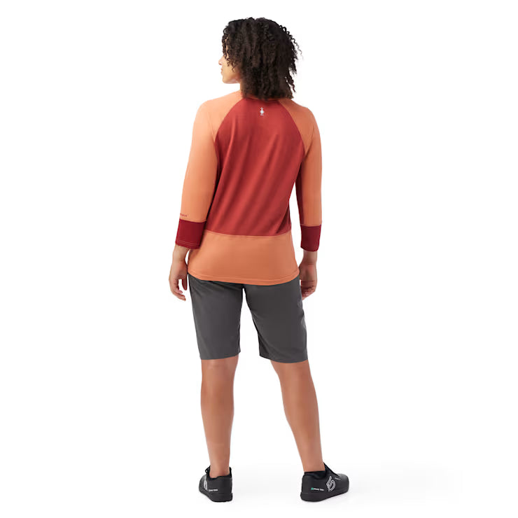 Smartwool Merino - Women's Mountain Bike 3/4 Sleeve Jersey - Image 2