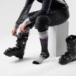 Alternative view of Smartwool Merino - Women's Ski Snowpocalypse Pattern Over The Calf Socks