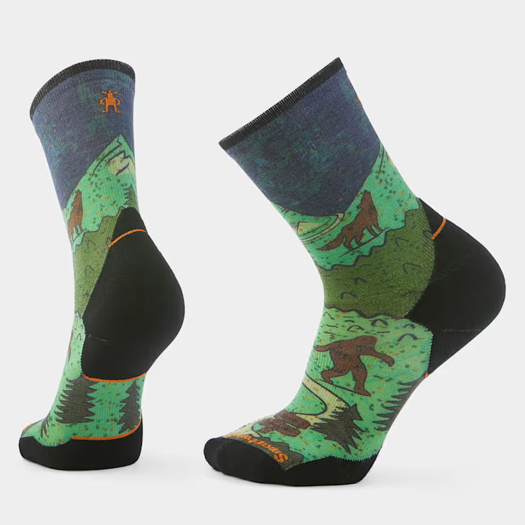 Smartwool Merino - Trail Run Neature Print Crew Socks