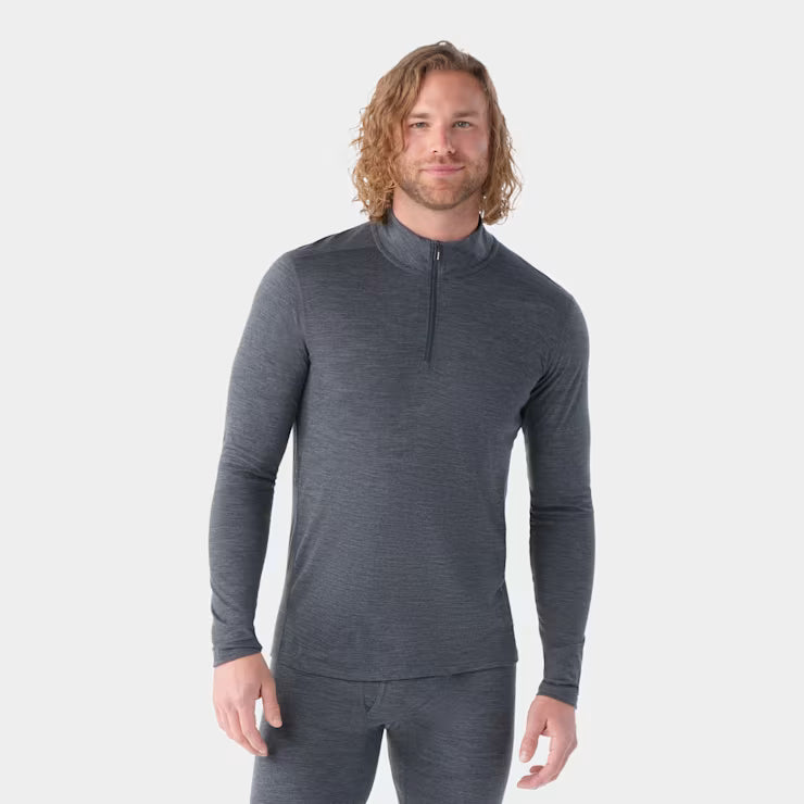 Smartwool Merino - Men's Classic All-Season Merino Base Layer 1/4 Zip