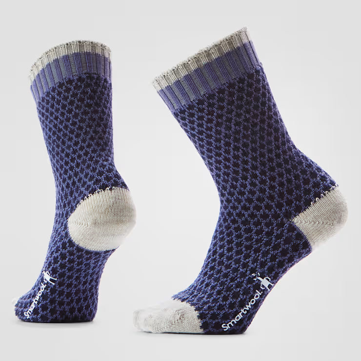 Smartwool Merino - Women's Everyday Cozy Popcorn Polka Dot Crew Socks