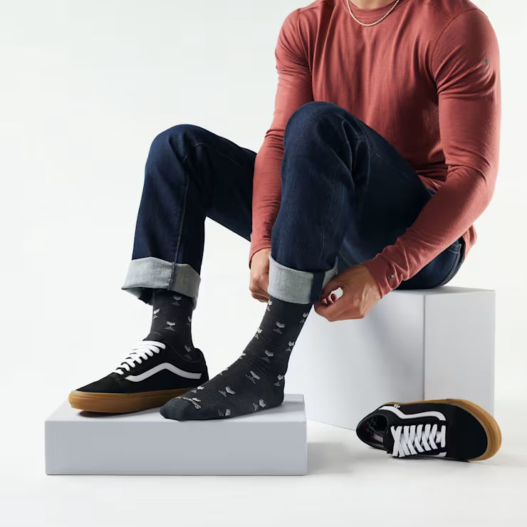 Smartwool Merino - Everyday Stout Street Crew Socks - Image 2