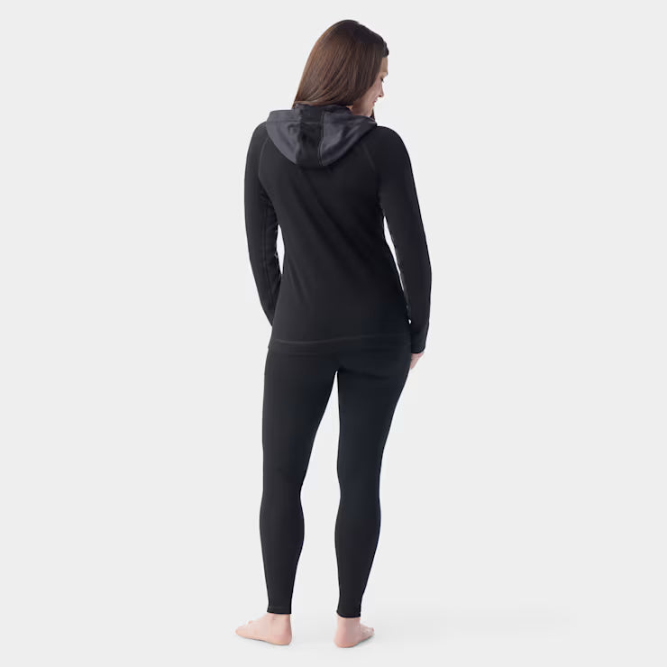 Smartwool Merino - Women's Classic Thermal Merino Base Layer 1/2 Zip Hoodie - Image 2