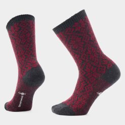 Smartwool Merino - Women's Everyday Cozy Traditional Snowflake Crew Socks