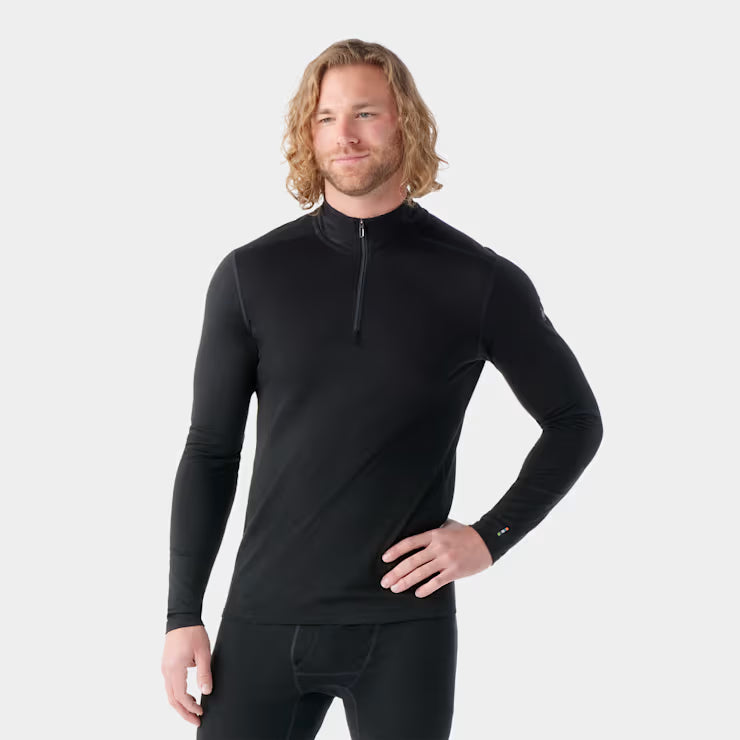 Smartwool Merino - Men's Classic All-Season Merino Base Layer 1/4 Zip